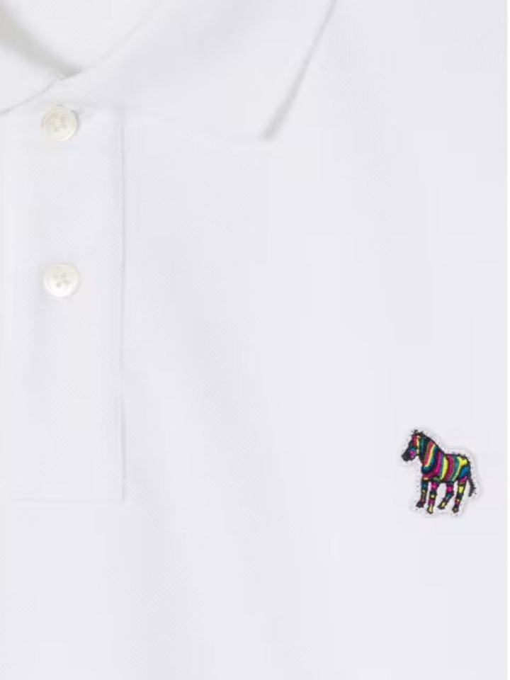 Witte polo Paul&Smith