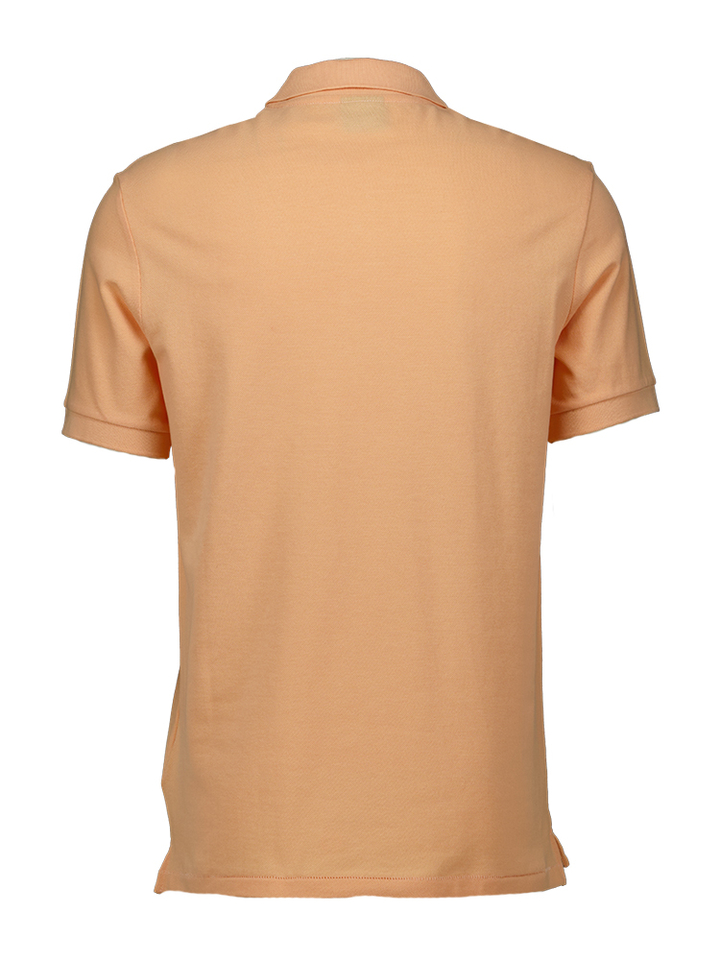 Zalmkleurige polo Paul&Smith