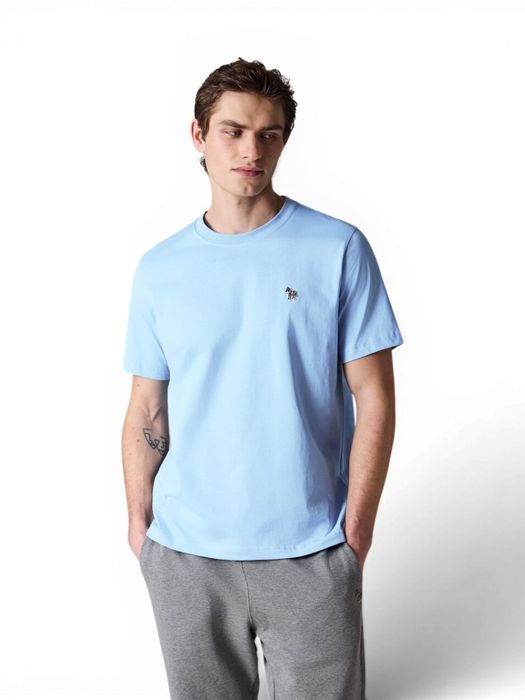 Lichtblauwe T-shirt Paul Smith