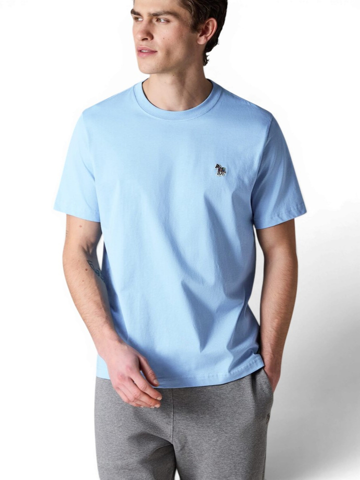Lichtblauwe T-shirt Paul Smith