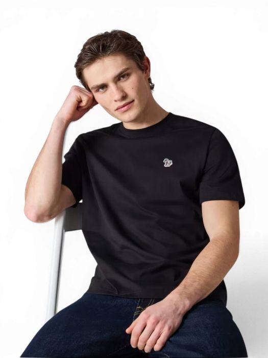 Donkerblauwe T-shirt Paul Smith