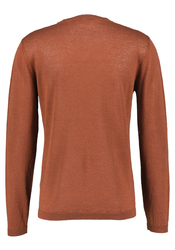 Roestkleurige trui Altobelloo