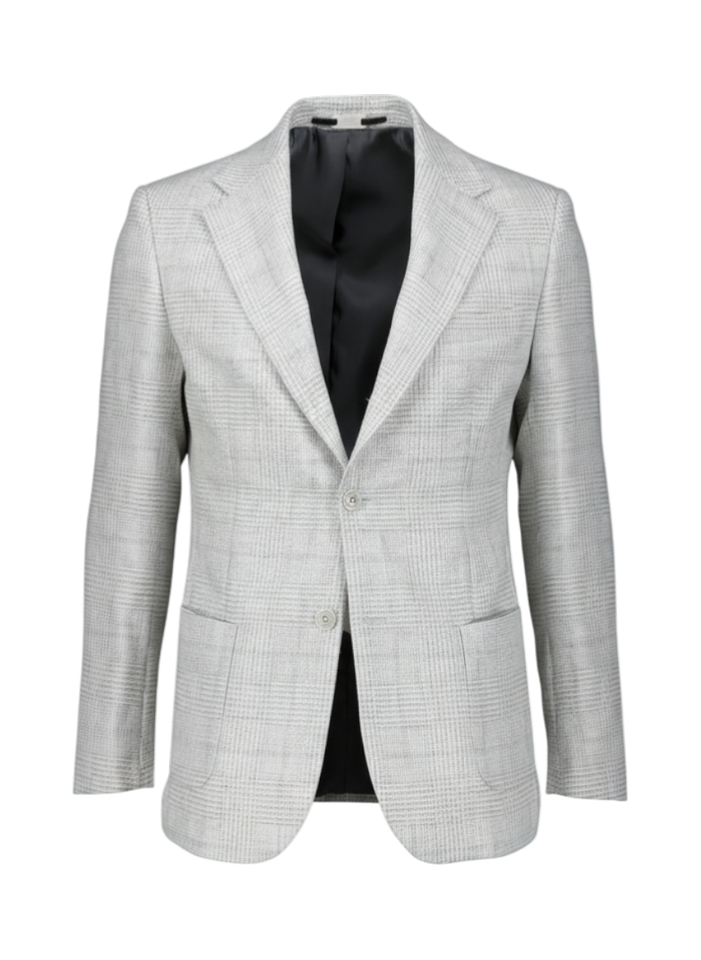 Lichtgrijze blazer Gentiluomo