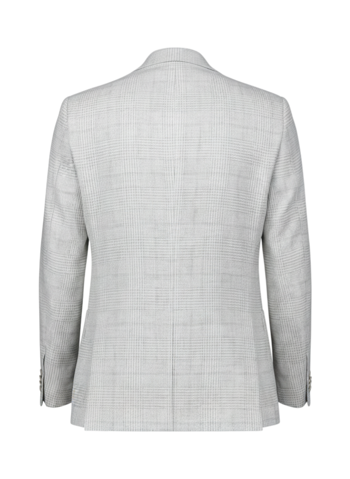 Lichtgrijze blazer Gentiluomo