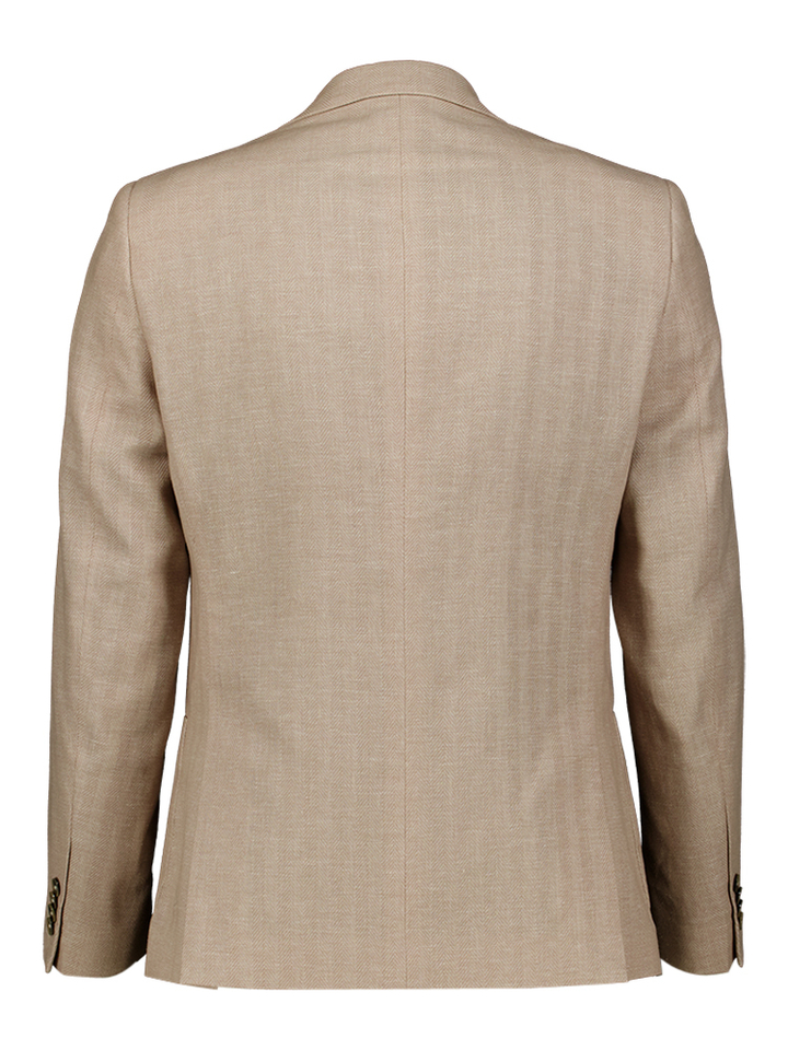 Beige blazer met motief Gentiluomo 