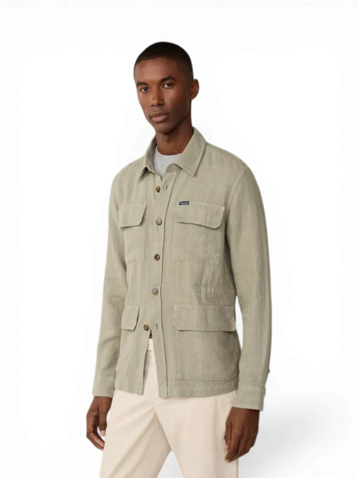 Groen hemd Faconnable