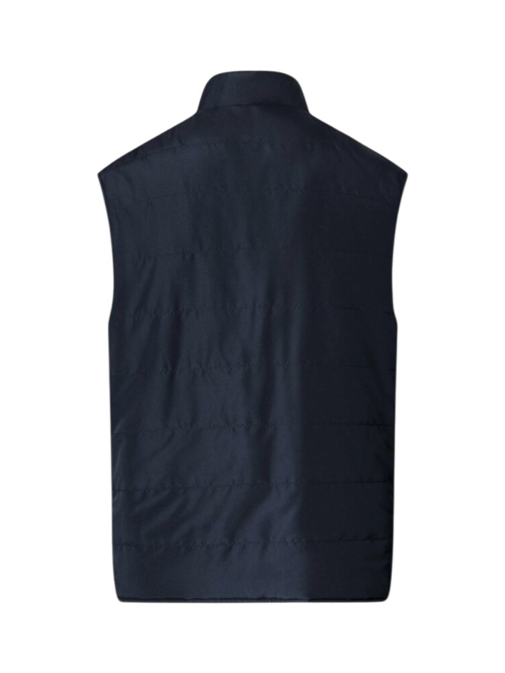Blauwe omkeerbare bodywarmer Faconnable