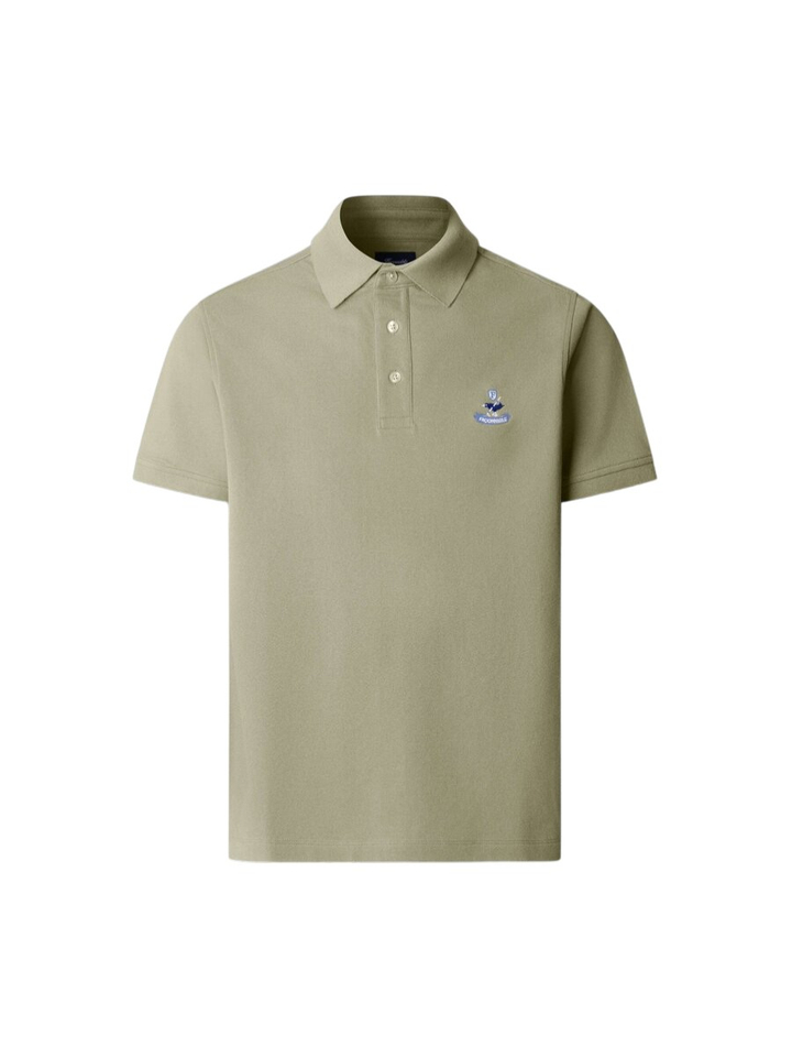 Kaki groene polo Faconnable