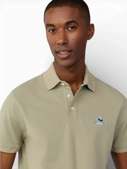 Kaki groene polo Faconnable