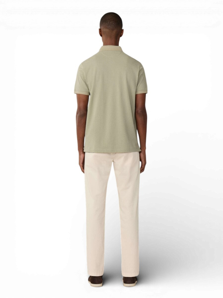 Kaki groene polo Faconnable