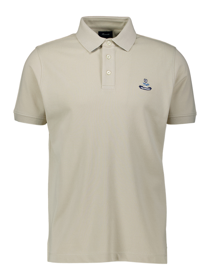 Beige polo Faconnable 