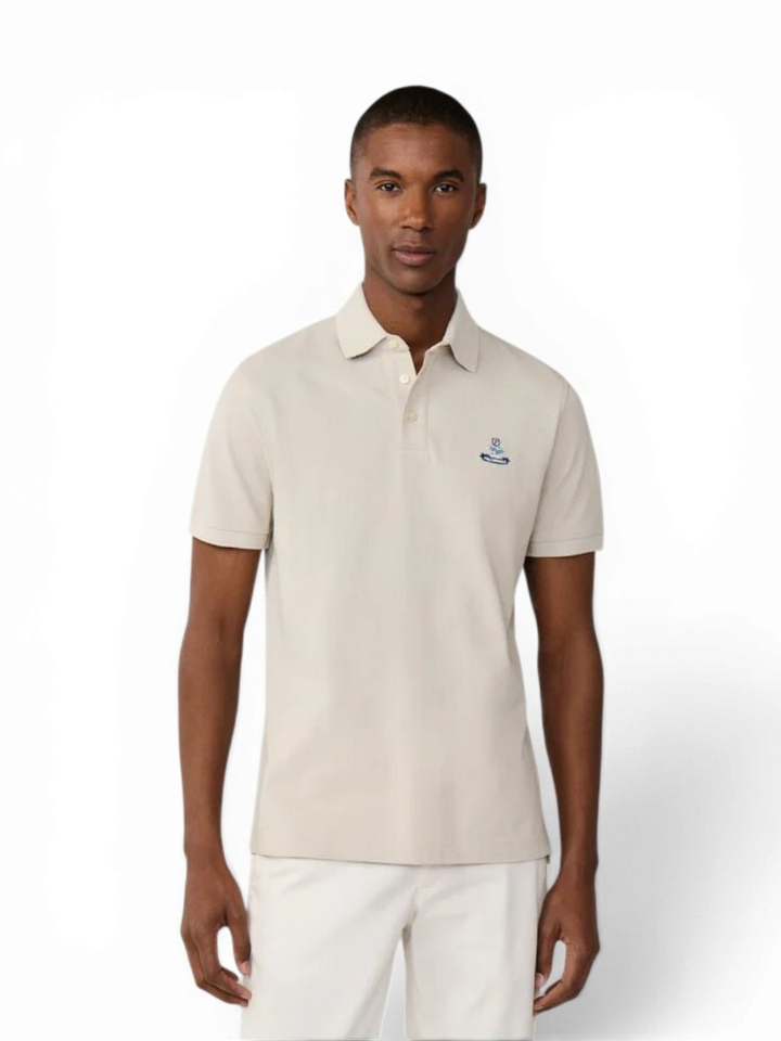 Beige polo Faconnable 