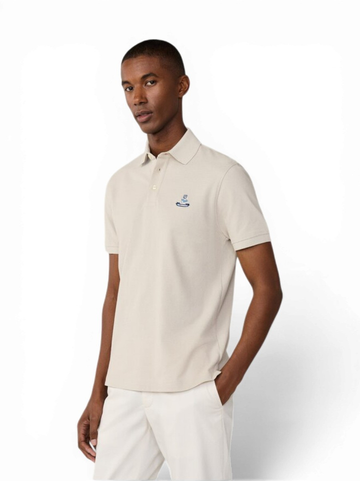 Beige polo Faconnable 