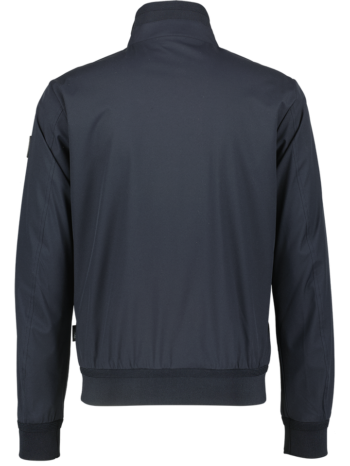 Donkerblauwe regenjas Agiato