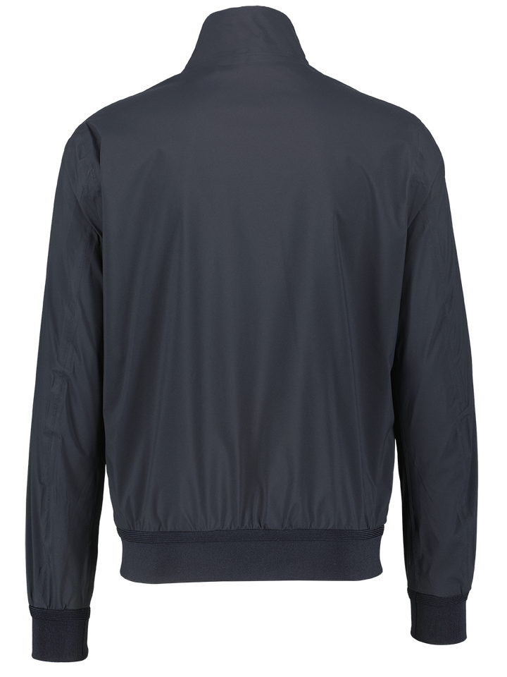 Donkerblauwe jas Agiato 