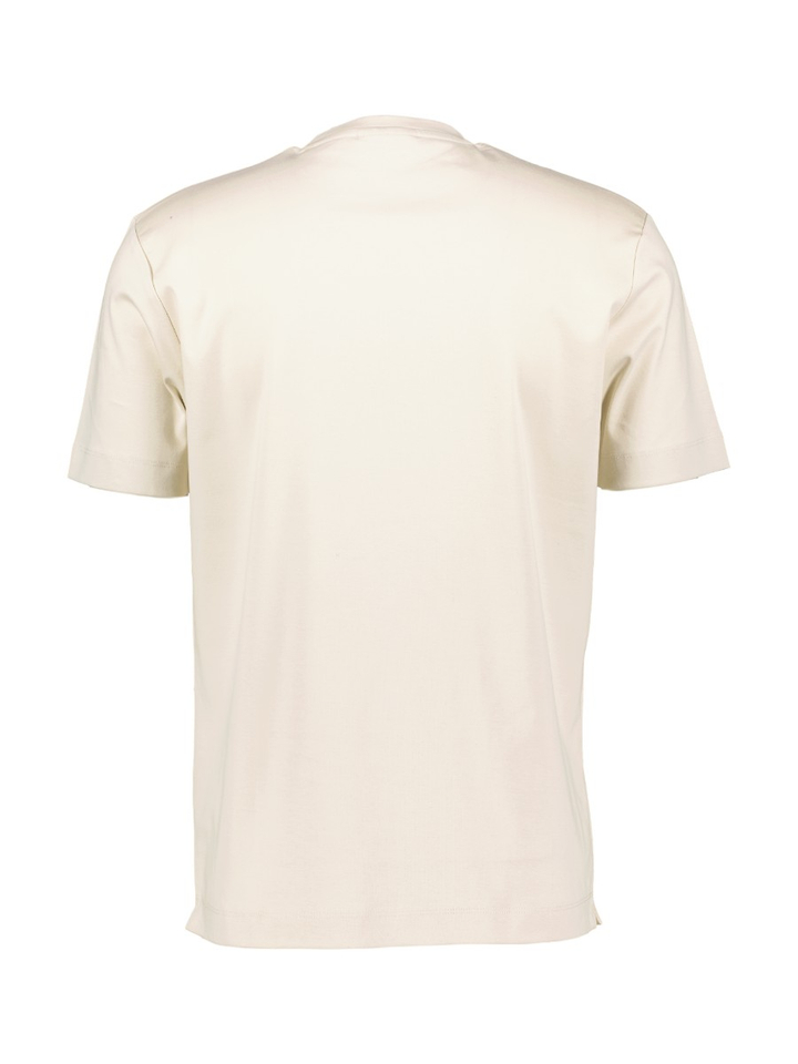 Beige katoenen T-shirt Nalon Seven Dials 