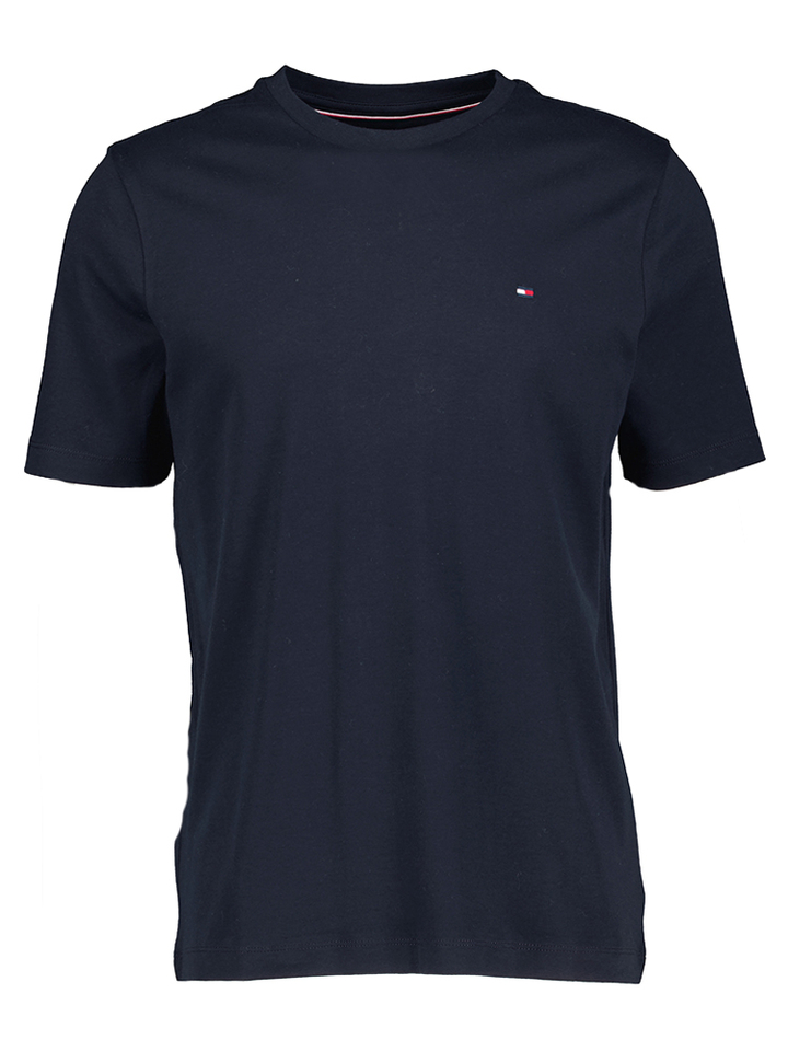 Zwarte katoenen t-shirt Tommy Hilfiger 