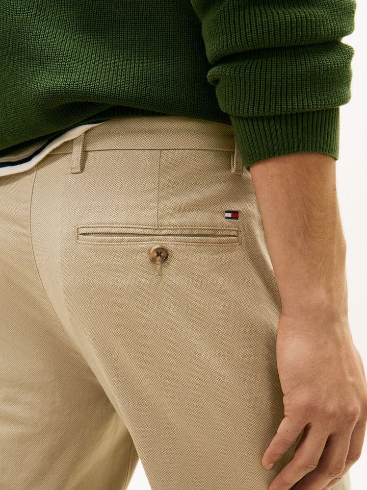 Beige geklede broek Tommy