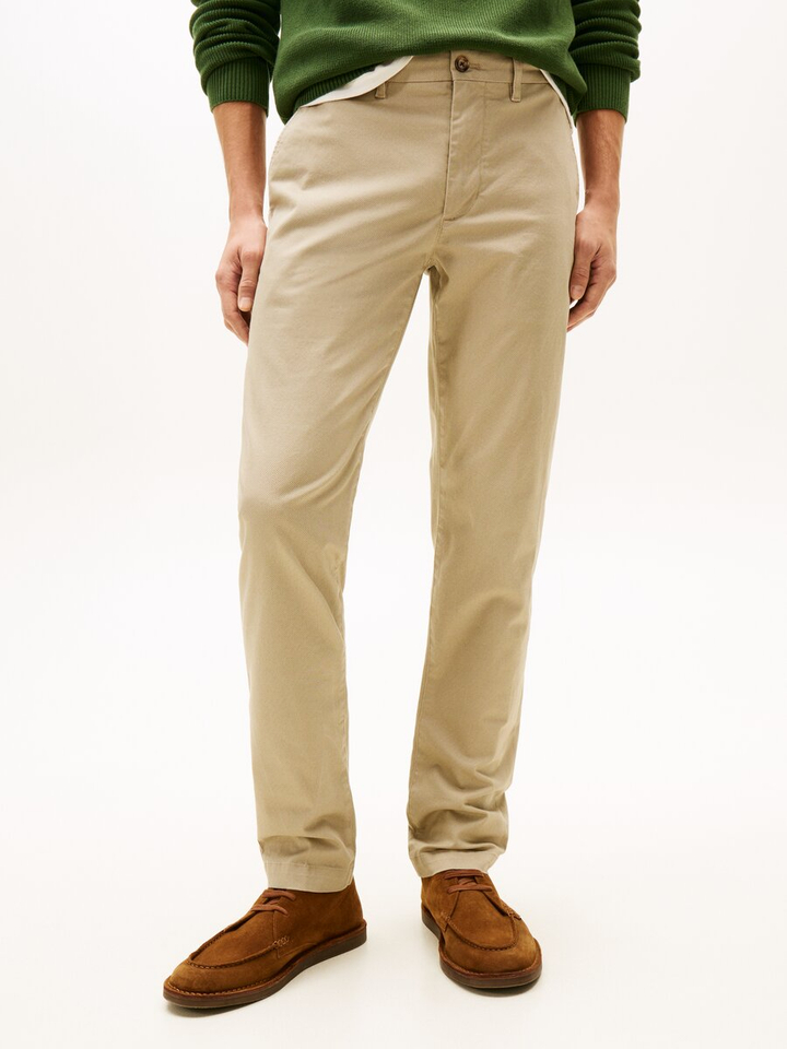 Beige geklede broek Tommy
