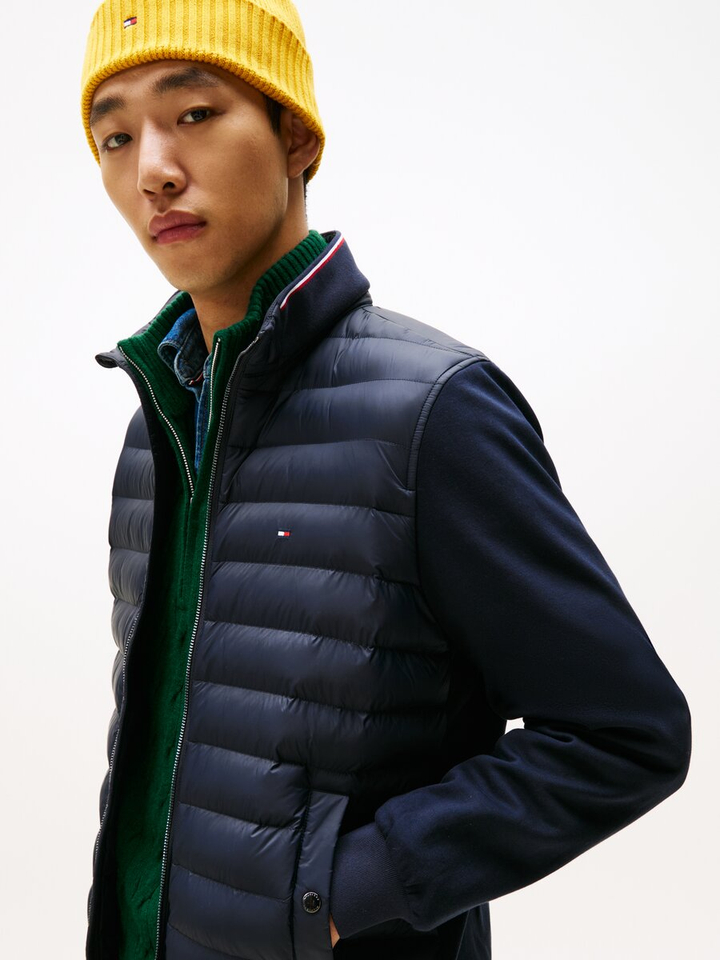 Donkerblauwe pufferjas Tommy