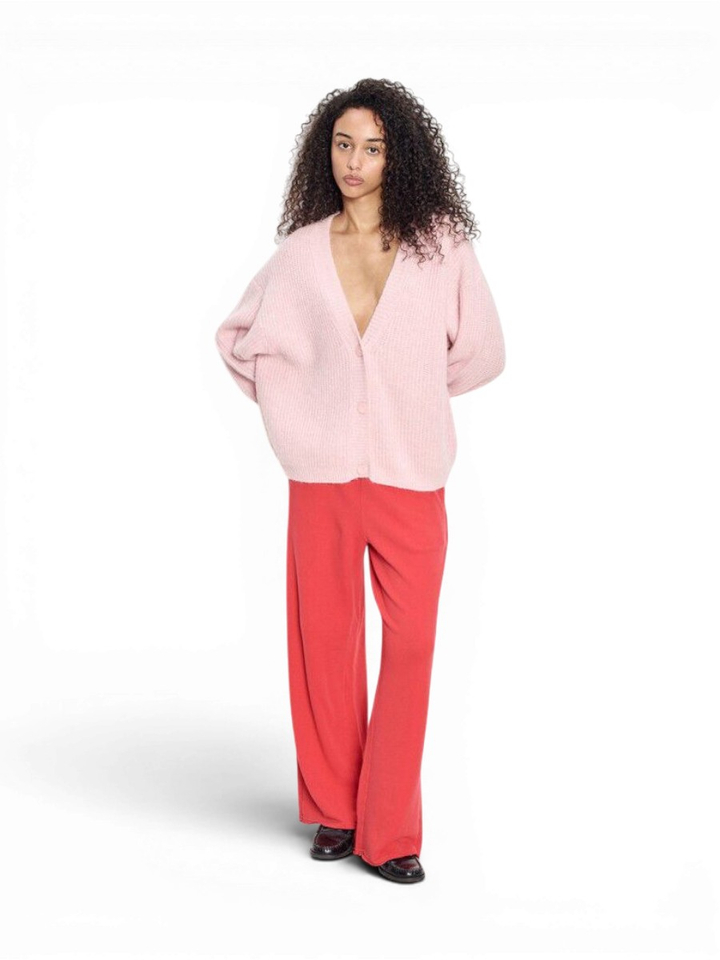 Roze cardigan East American Vintage