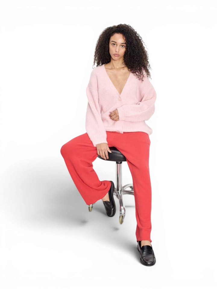 Roze cardigan East American Vintage