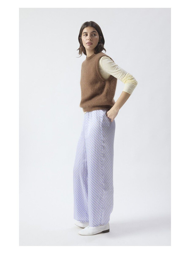 Bruine trui zonder mouwen Vito American Vintage