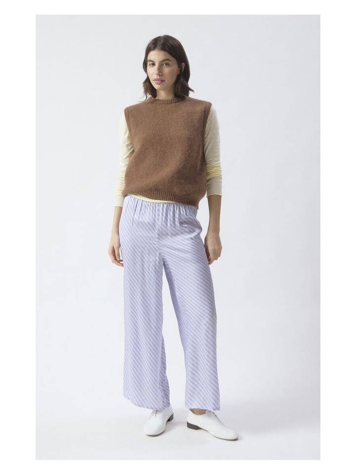 Bruine trui zonder mouwen Vito American Vintage