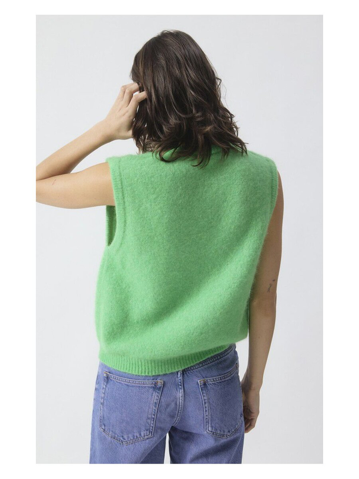 Groene trui zonder mouwen Vito American Vintage