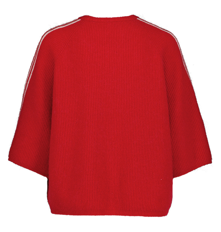 Rode trui met streep detail Vito American Vintage