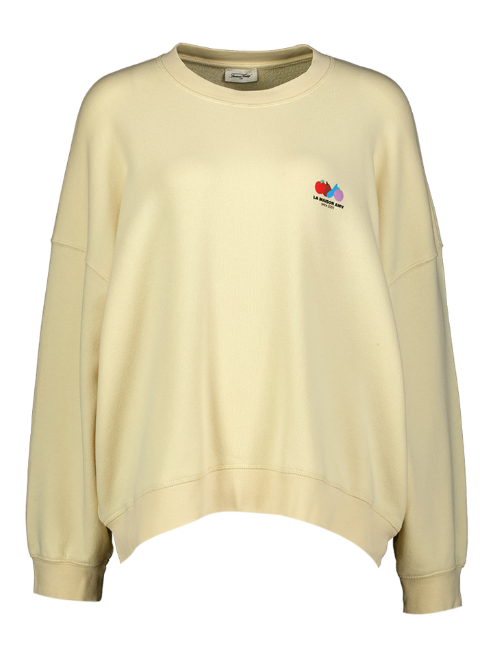 Ecru sweater met print Atu American Vintage 