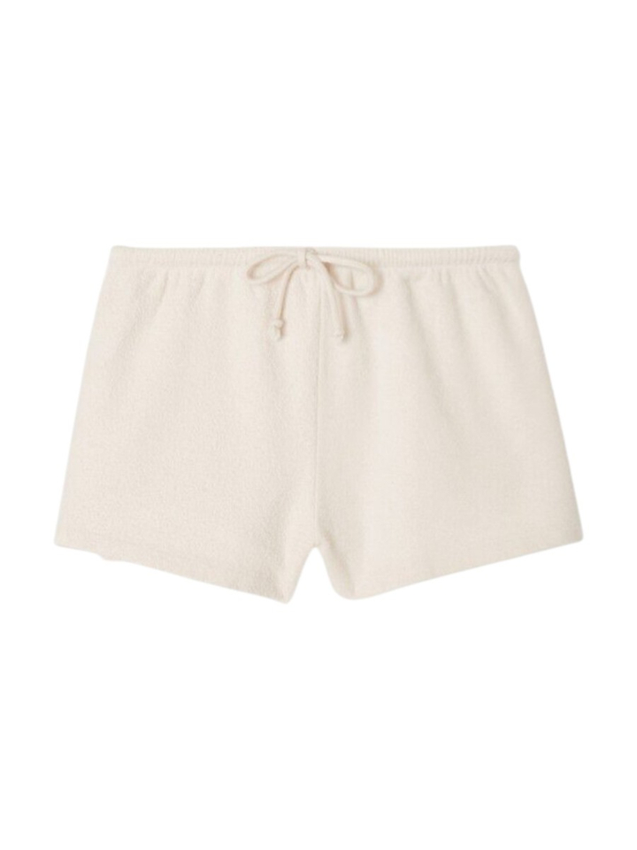 Ecru short in badstof Boby American Vintage 