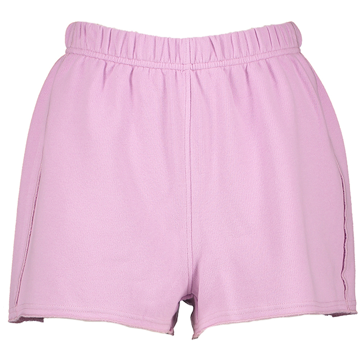 Lila kleurige short met elastiek American Vintage 