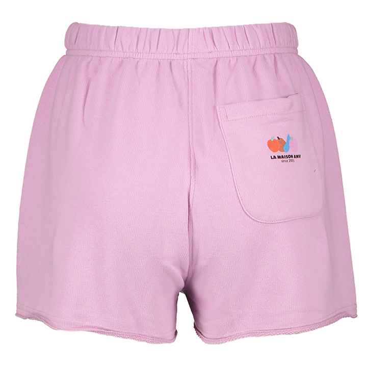 Lila kleurige short met elastiek American Vintage 
