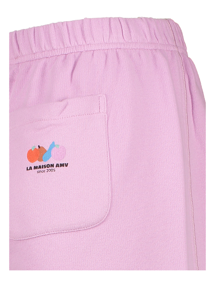Lila kleurige short met elastiek American Vintage 