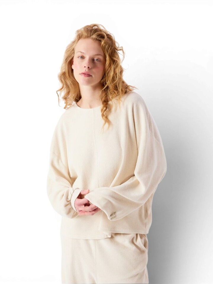 Beige sweatshirt Fux American Vintage 
