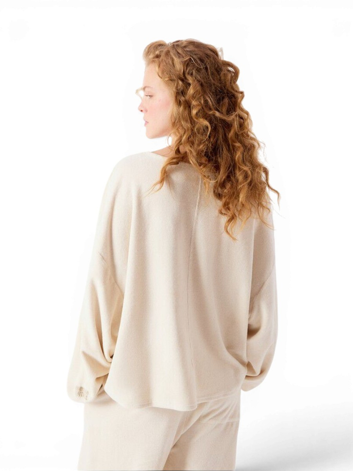 Beige sweatshirt Fux American Vintage 