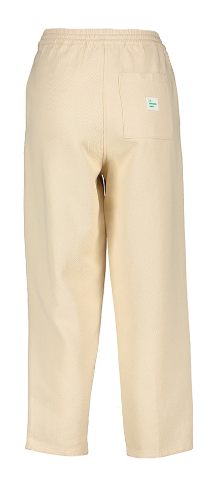 Ecru broek loose fit Afa American Vintage