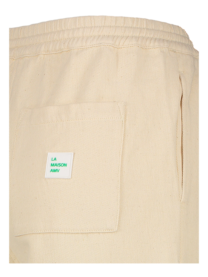 Ecru broek loose fit Afa American Vintage
