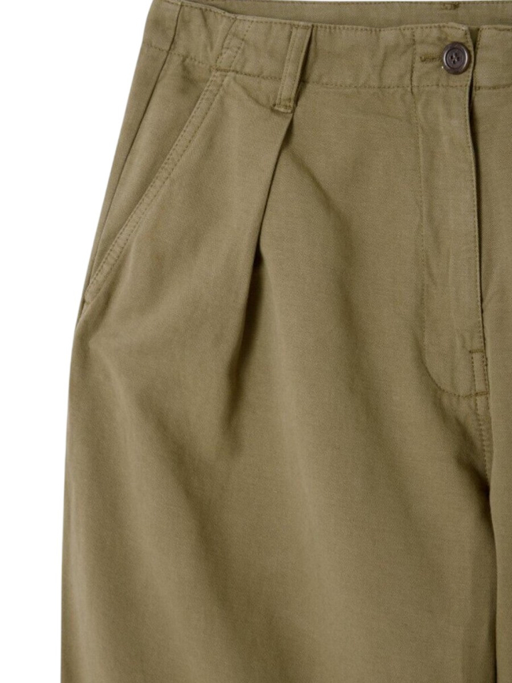 Groene broek loose fit Nam American Vintage