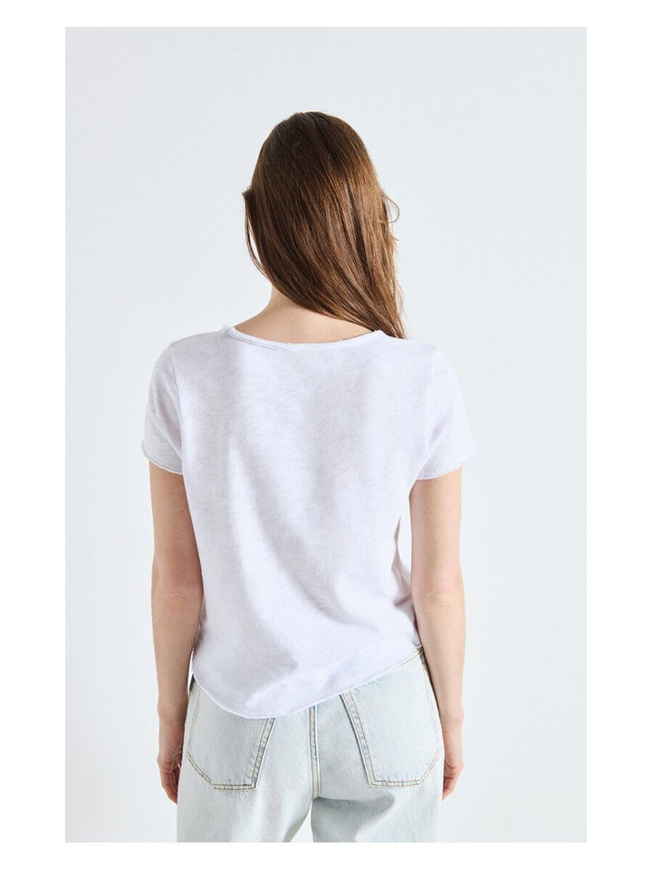 Witte t-shirt American Vintage 