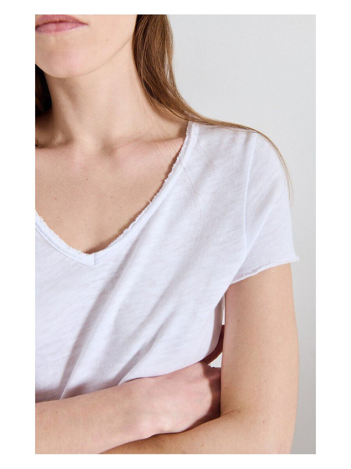 Witte t-shirt American Vintage 