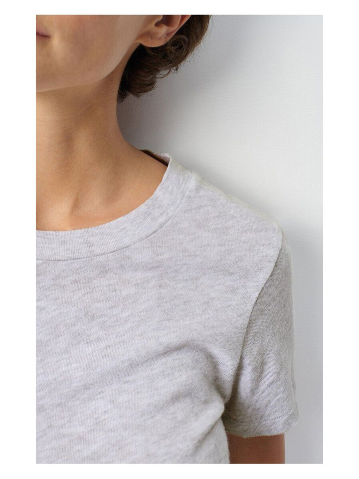 Grijze basic t-shirt American Vintage 