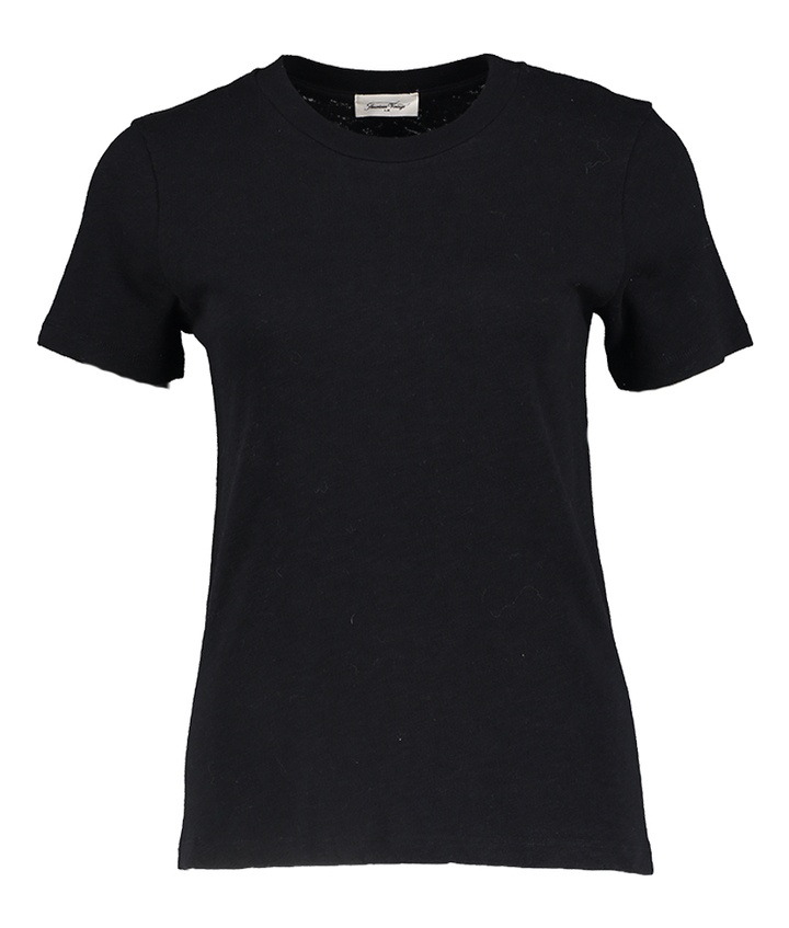Zwarte katoenen t-shirt Son American Vintage