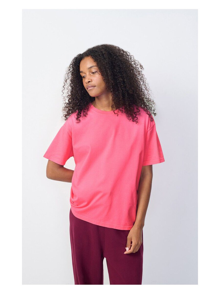 Fluo roze t-shirt American Vintage