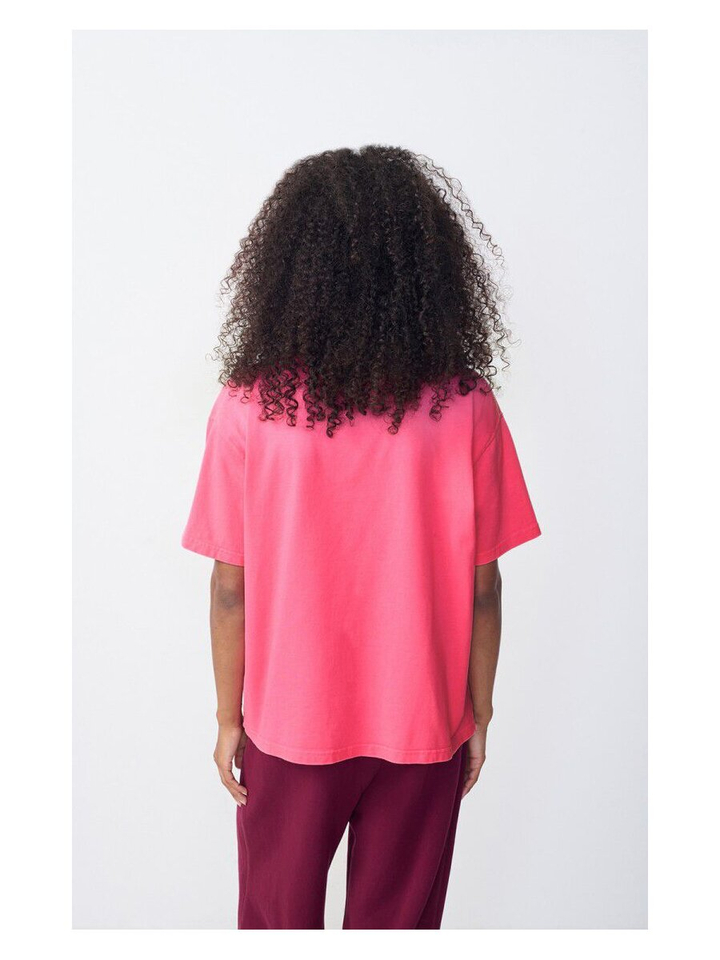Fluo roze t-shirt American Vintage