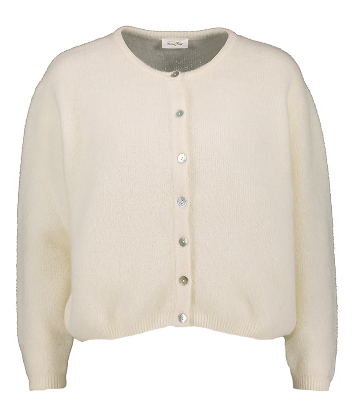 Wit cardigan met knopen Vito American Vintage 