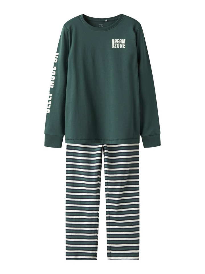 Groen 2-delige pyjama Name It 