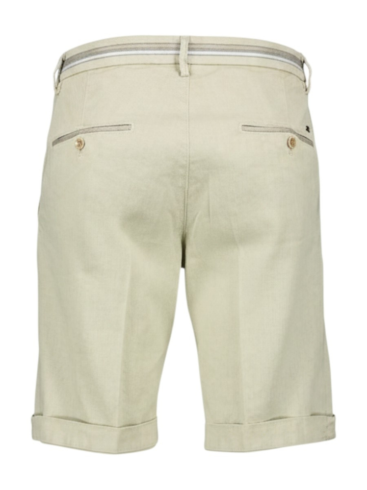 Groene short met linnen Masons