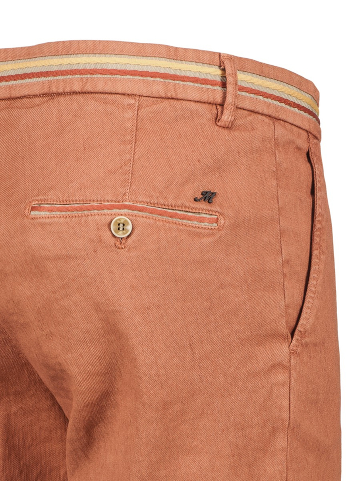 Oranje linnen short Mason's